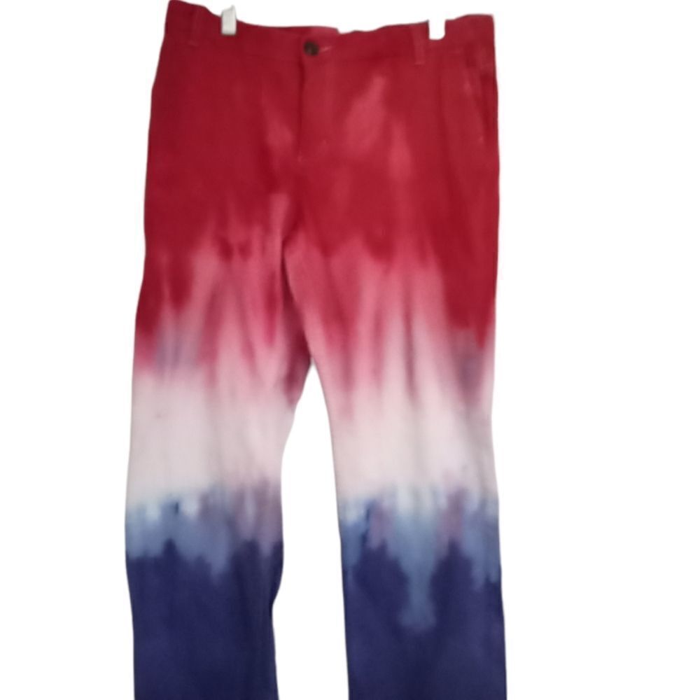 Customized tye and dye jeans SZ 12P